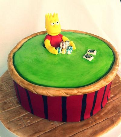 Poker table  - Cake by The Whisk by Karla 