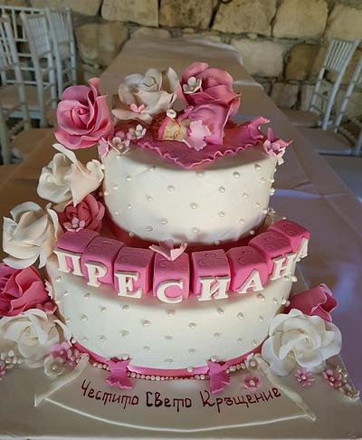 Baptism cake  - Cake by Doroty