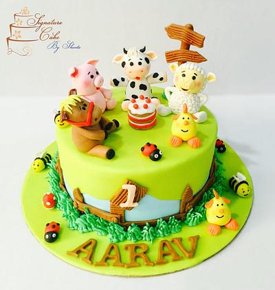 Farm Animals Cake  - Cake by Signature Cake By Shweta