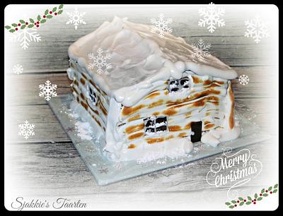 winter chalet - Cake by Sjakkie's Taarten