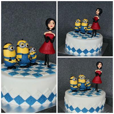 Minions and Scarlet - Cake by Anka