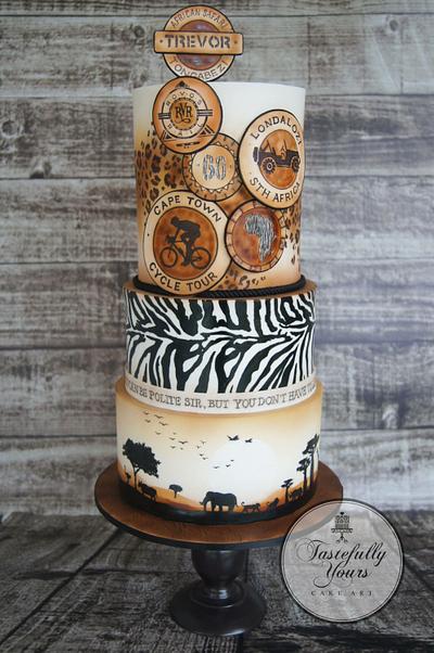 African adventure - Cake by Marianne: Tastefully Yours Cake Art 