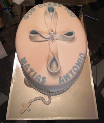 Confirmation Cake - Cake by Jolene Handal