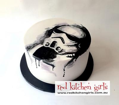 Stormtrooper - Cake by Zoe Byres