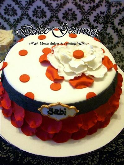 Flamenco Cake - Cake by Silvia Caballero