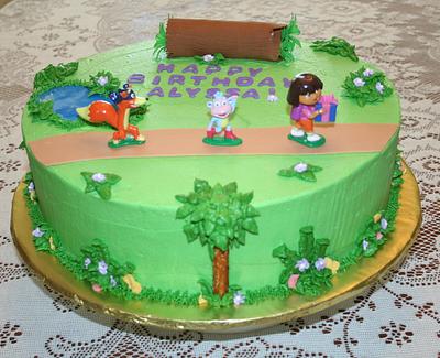 Dora - Cake by Laura Willey