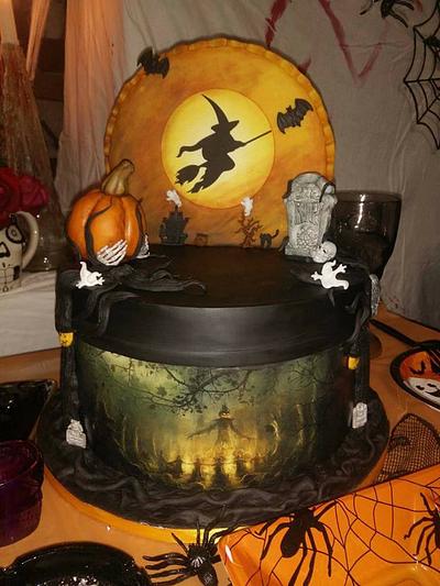 Idea for Halloween - Cake by Dari Karafizieva