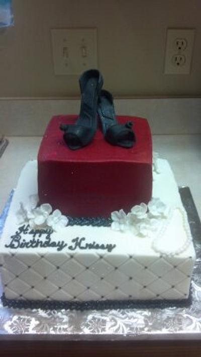 Happy Birthday Krissy - Cake by Pixie Dust Cake Designs