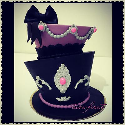 topsy turvy cake  - Cake by Tuba Fırat