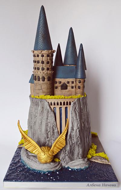 Hogwarts castle cake - Cake by Albena Nacheva