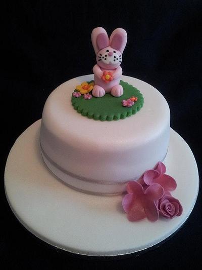 Pink Bunny - Cake by Sam Belben