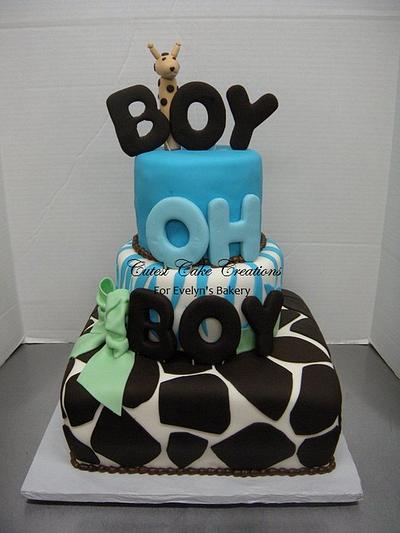 Boy Oh Boy - Cake by Evelyn Vargas