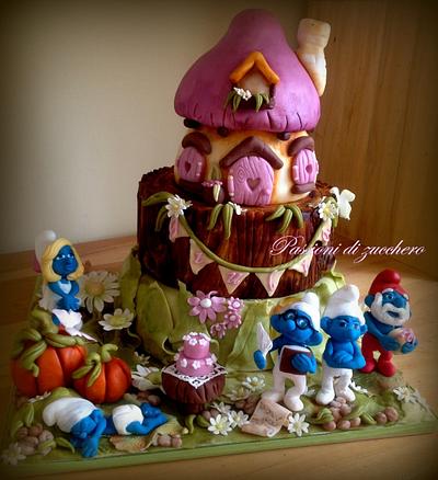smurf cake - Cake by passioni di zucchero