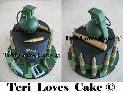 Military Cake - Cake by MsGF