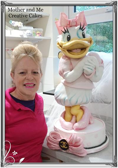 Daisy Duck Cake - Cake by Mother and Me Creative Cakes