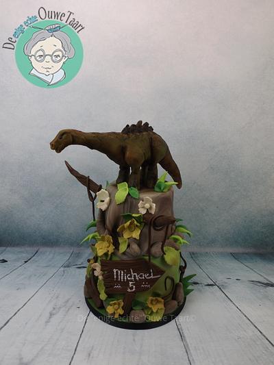 Dinosaur cake - Cake by DeOuweTaart