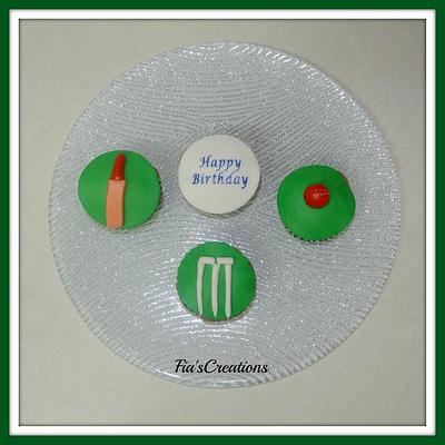 Cricket Cupcakes - Cake by FiasCreations