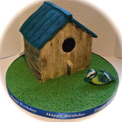 Bird house cake - Cake by Vanessa 