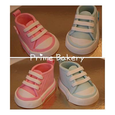Baby converse  - Cake by Prime Bakery