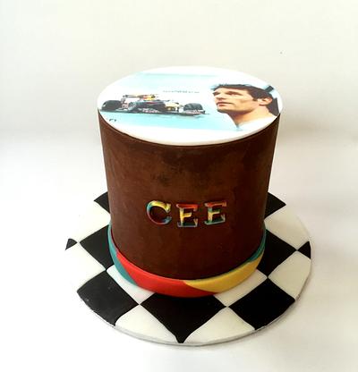 Mark Webber F1 driver - Cake by Canoodle Cake Company