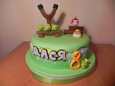 Angry birds - Cake by Victoria