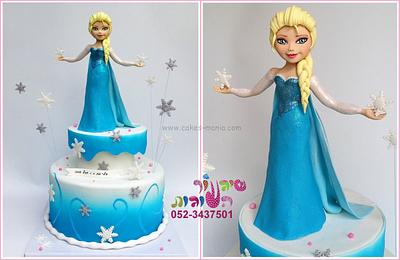 frozen cake by cakes-mania - Cake by sharon tzairi - cakes-mania