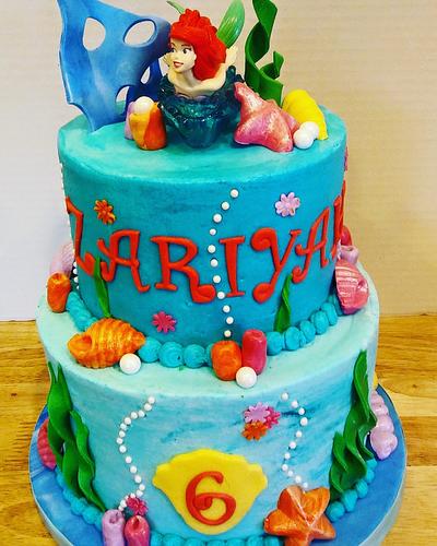 Mermaid Cake - Cake by Tiffany DuMoulin