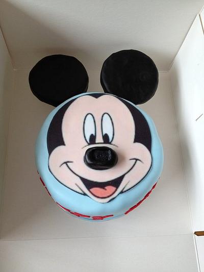 Mickey Mouse Cake - Cake by Sarah Fairhurst