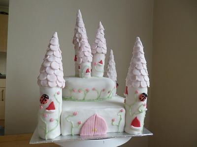 Princess Castle Cake - Cake by Widgie
