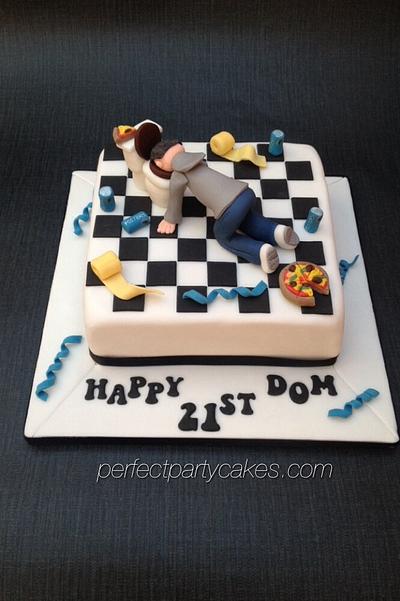 Happy Birthday - Decorated Cake by steffy - CakesDecor