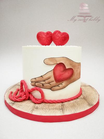 Love cake - Cake by benyna