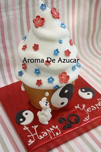 tarta ying yang - Cake by Aroma de Azúcar