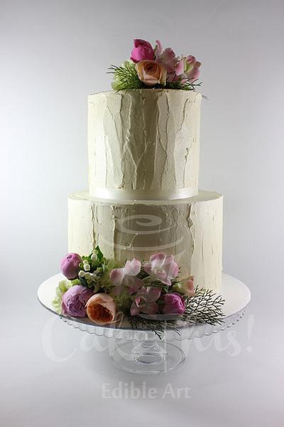 Rustic Wedding Cake - Cake by Cake This