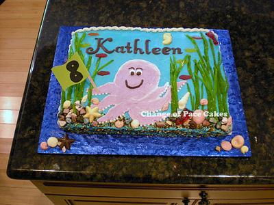 Kathleen's 8th Birthday Cake - Cake by ChangeofPaceCakes