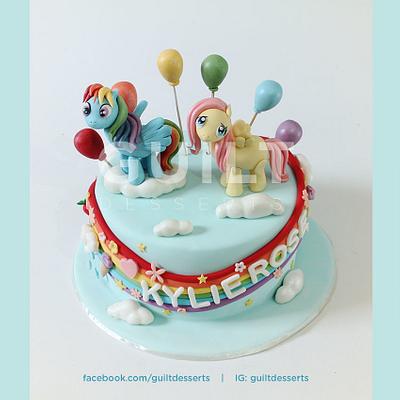 My Little Pony - Cake by Guilt Desserts