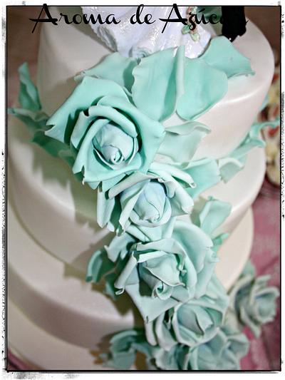 wedding cake - Cake by Aroma de Azúcar