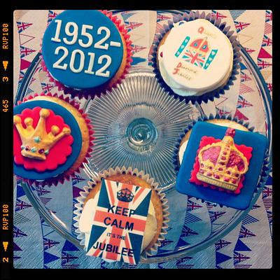 Jubilee Cupcakes - Cake by Sweet Treats of Cheshire
