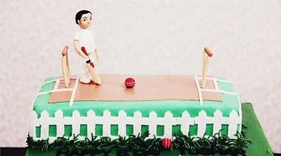 Cricket cake - Cake by Caked India