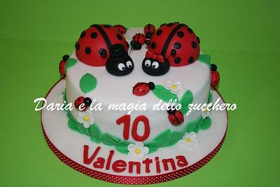 Ladybugs cake - Cake by Daria Albanese