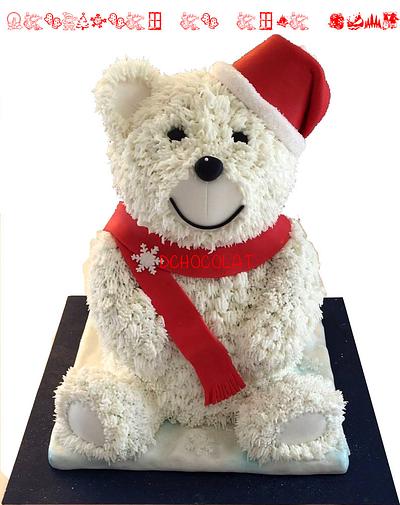Christmas Teddy Bear - Cake by Dchocolat