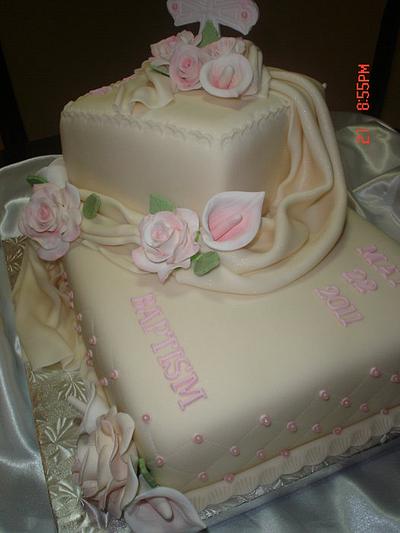 Baptism Cake - Cake by Rosa