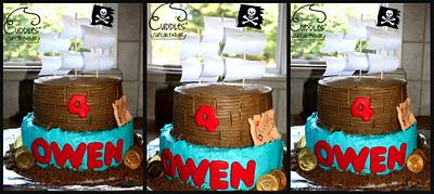 Jake and the Neverland Pirates - Cake by Cuddles' Cupcake Bar
