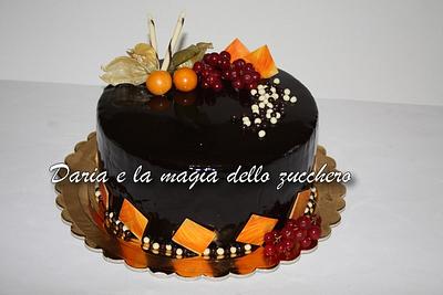 Chocolate mirror glaze cake - Cake by Daria Albanese