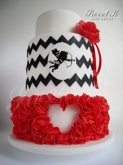 Happy Valentine's day! - Cake by Karla (Sweet K)