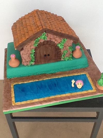 Little country house - Cake by Cinta Barrera