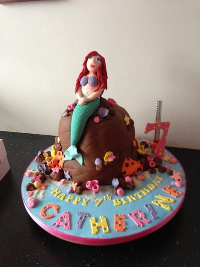 ariel little mermaid - Cake by Donnajanecakes 