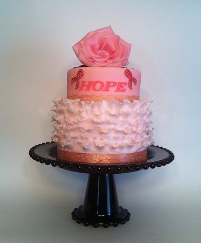 Couture Cakes by Rose goes PINK for Breast Cancer Awareness Month - Cake by couturecakesbyrose