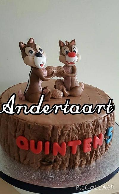 chip and dale cake - Cake by Anneke van Dam