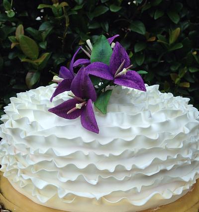 Romantic ruffle cake - Cake by Piro Maria Cristina