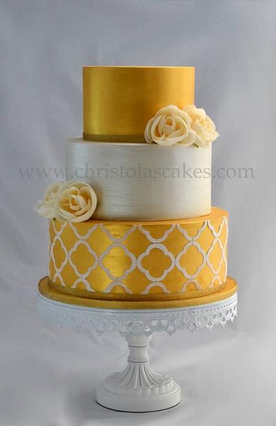 Antique Elegance - Cake by ChristolasCakes